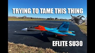 Eflite Su30 FPV Flight 8 [upl. by Oeflein]