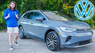 2023 Volkswagen ID4 Pro S AWD  Review  Dual Motors are a MUST [upl. by Colbye]