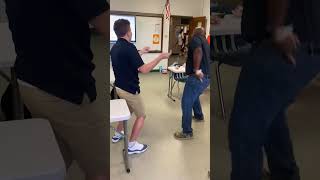 Louisiana teacher student with autism shake off backtoschool jitters with Taylor Swift song [upl. by Beverle]