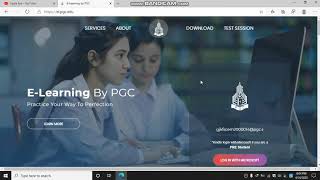 How To Log in Online Classes at EL Pgc  Pre1st Year Classes using elpgcedu  Tutorial [upl. by Thielen]