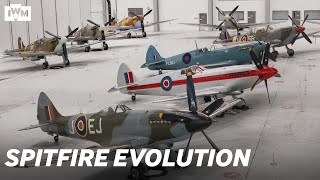 Spitfire Mk1 to Mk24  How Spitfires kept getting better [upl. by Inavoig471]