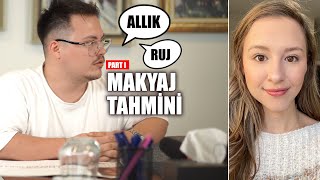 Erkeklere Sorduk  Makyaj Tahmini Yarışması PART1 [upl. by Neeruam906]