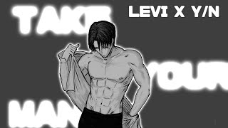 AOT TEXTS Levi X YN Take Your Man Lyric “prank” [upl. by Hulbard]