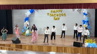 Teachers day special dance performance by SKDC students🕺💃 [upl. by Lienad863]