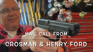 Mail call from Crosman600repair and the Crosman PSM45 BB pistol [upl. by Phillipe760]