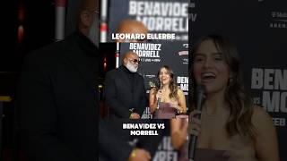 Leonard Ellerbe on davidbenavidez vs davidmorrell  boxing leonardellerbe benavidez morrell [upl. by Nyleaj387]