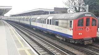 Central Line  1962 Tube Stock  Rail Adhesion Train  Passing By Leytonstone Station  30102024 [upl. by Nameloc]