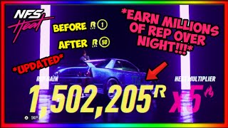 Unlimited Rep Level Glitch In NFS HEAT Make Millions In Seconds UPDATED GUIDE 2023 STILL WORKS [upl. by Hsreh]