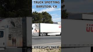 TRUCK SPOTTING 00980  FREIGHTLINER automobile semitrailer trucking [upl. by Juback]