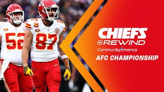 Kansas City Chiefs vs Baltimore Ravens AFC Championship Recap  Chiefs Rewind [upl. by Dorolisa]