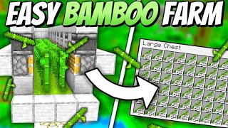 Minecraft  Bamboo farm ULTIMATE bamboo farm [upl. by Mia744]