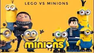 Minions The Rise of Gru  Minions Vs LEGO [upl. by Tansy]