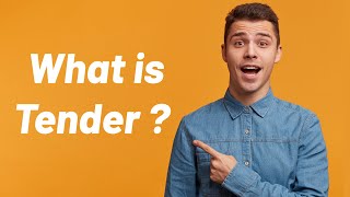 What is Tender  Explained by Tenders on Time [upl. by Elocon647]