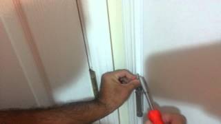 Remove Hinges from Self Closing Door [upl. by Volny]