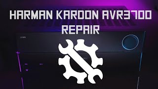 Harman Kardon AVR 3700  370 Repair  Turns Off After 14 Seconds [upl. by Lenoj796]