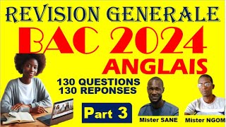 Anglais BAC 2024  Révision Générale  Partie 03 questions prepositions word formation passive [upl. by Aniuqahs]