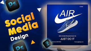 How to Design SOCIAL MEDIA FLYER in 10mins for Advertisement [upl. by Eixid703]