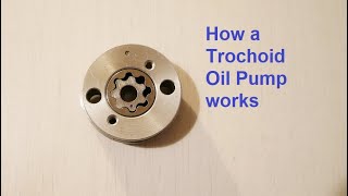 How a Trochoid oil pump works in an engine [upl. by Ahsie]