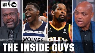 Inside the NBA Reacts To Timberwolves SWEEPING The Suns In Round 1 of the NBA Playoffs  NBA on TNT [upl. by Gran]