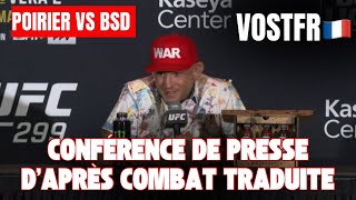 Dustin Poirier s’exprime après le KO sur Benoît SaintDenis en conférence de presse  Traduit [upl. by Nett]