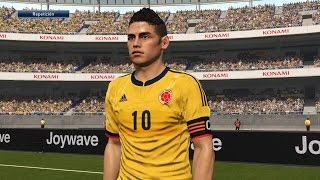 Tutorial uniforme de Colombia eliminatorias Rusia2018 para PES2016 PS4 NextGen PESnosUNE [upl. by Warder]