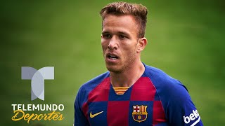 Setién revela cuándo habló con Arthur Melo por última vez  Telemundo Deportes [upl. by Sabian]