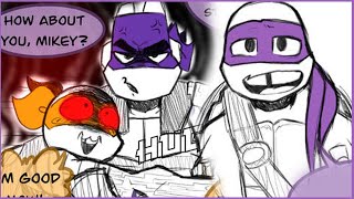 Lurking in the Shadows p6  ROTTMNT comic dub [upl. by Naahsar]