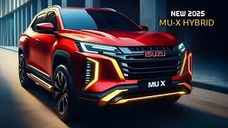 New 2025 Isuzu MUX Hybrid Revealed  A Tough and Economical Hybrid SUV [upl. by Kenway]