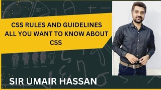 CSS RULES AND GUIDELINES [upl. by Crelin]