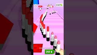 Lipstick multi shade runner KalaiGameplay games gaming viral shorts trending [upl. by Yhtnomit899]