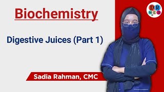 Digestive Juices  Digestion amp Absorption  Biochemistry bangla lecture [upl. by Justinian]