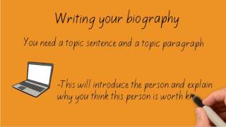 How to write a Biography [upl. by Lev109]