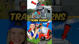 Reality Of Train Horns shorts [upl. by Oruntha778]