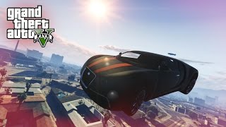 CRAZY ADDER STUNT  GTA 5 Top 5 Stunts [upl. by Sven]