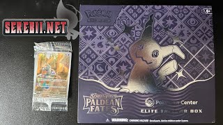 Paldean Fates  Double Elite Trainer Box Shiny Pokémon TCG Opening [upl. by Ecirted]