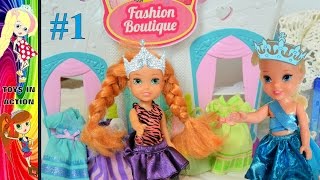 Coronation  Annia and Elsia Toddlers Perfect Dress Ever 1 Prince Barbie Chelsea Toys Dolls Anna [upl. by Ohare607]