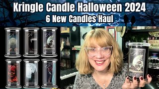 Kringle Candle Halloween 2024 6 New Candles  I got them all to preview [upl. by Yelda]