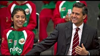 Peña Nieto reconoció a Campeones infantiles de basquet [upl. by Samy]