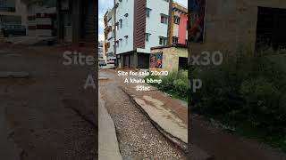 Site for sale 20x30 north west corner site sale 35 lac site sale [upl. by Nauwaj854]