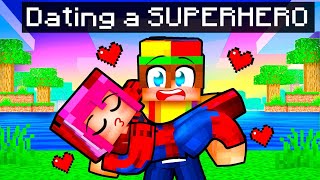 Dating a SUPERHERO in Minecraft [upl. by Brost]