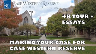 Case Western Reserve University Tour 4K  Essay Tips PreProfessional Scholars [upl. by Alilak]