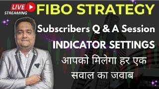 Live Session on FIBO STRATEGY  Option Buying amp Selling Strategy  Subscribers Q amp A Sessions live [upl. by Nnod]