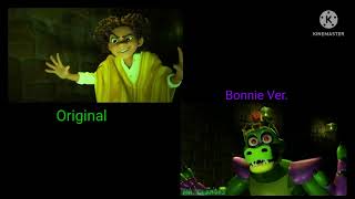 Comparison  We dont talk about Bruno Bonnie  Original vs Fnaf  Disney amp MrClay1983 [upl. by Gambrell]