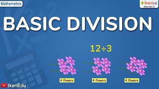 Maths Learning Concept of Basic Division  iKen  iKen Edu  iKen App [upl. by Nilhsa820]