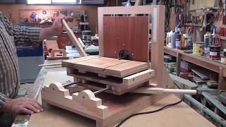 Horizontal Router Mortiser  Homemade  part 4  Finish [upl. by Benjie]