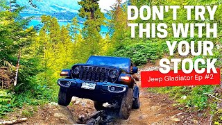 2021 Jeep Gladiator Stock OffRoad Test  Intense OffRoading  Part 2 [upl. by Sutherlan]