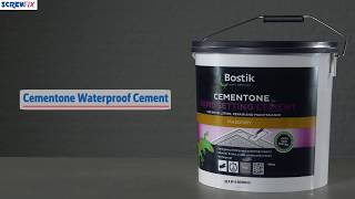 Cermentone Waterproof Cement  Screwfix [upl. by Nivlac541]