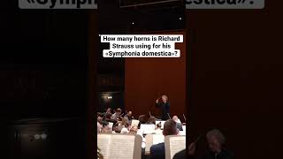 Franz WelserMöst conducts Richard Strauss‘ «Symphonia domestica» with the TonhalleOrchester Zürich [upl. by Eeramit]