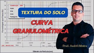 CURVA GRANULOMÉTRICA  TEXTURA DO SOLO geotecnia mecsolos engenharia grãos [upl. by Jacklin491]