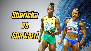 BATTLE of the ANCHORS  USA vs Jamaica in Womens 4x100 Finals l Highlights [upl. by Gross]